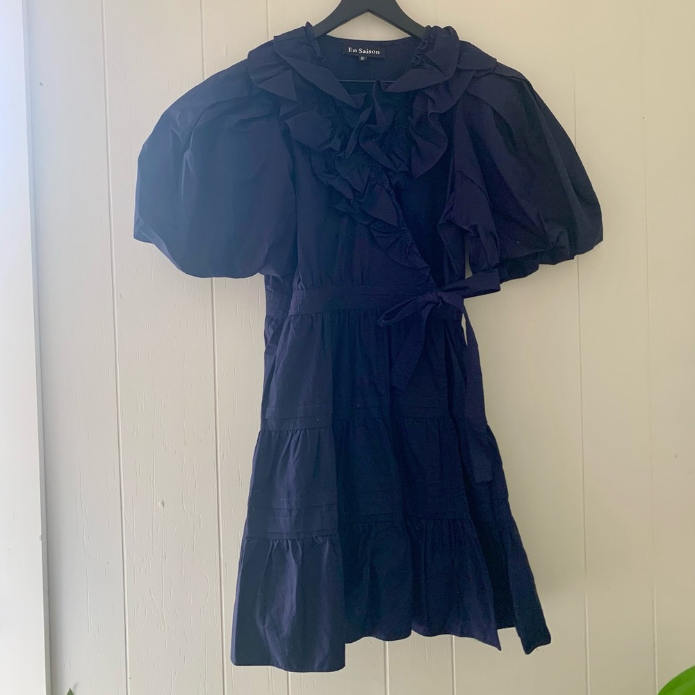 En Saison wrap dress